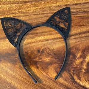 Lace Cat Ear Headband